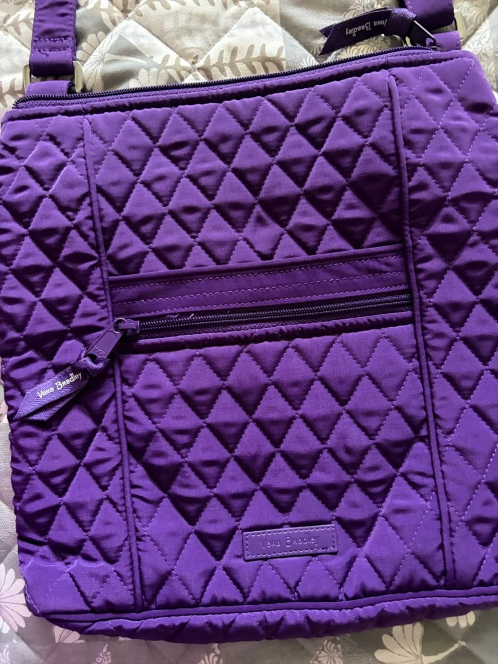 Vera Bradley Quilted Hipster/Crossbody Beg - Picture 2 of 4
